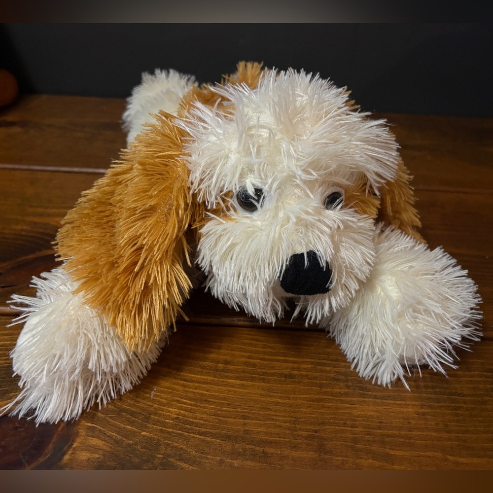 Burton + Burton Shaggy Dog Brown and White
